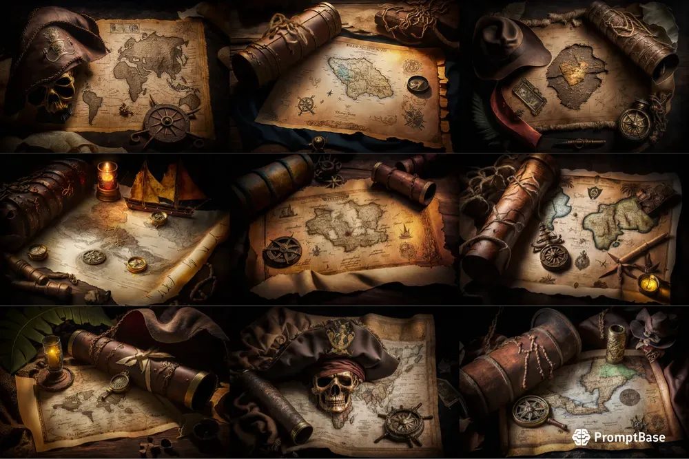 Pirate Treasure Maps