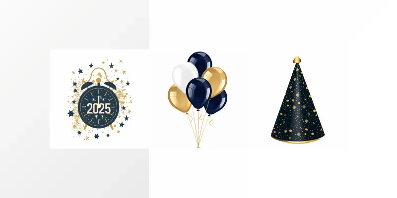 New Years Clip Art generated by undefined