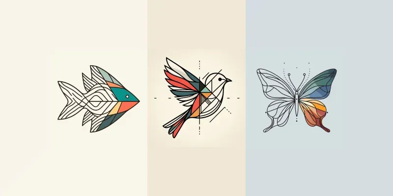 Oneline Symmetry Logo Designs generated by undefined