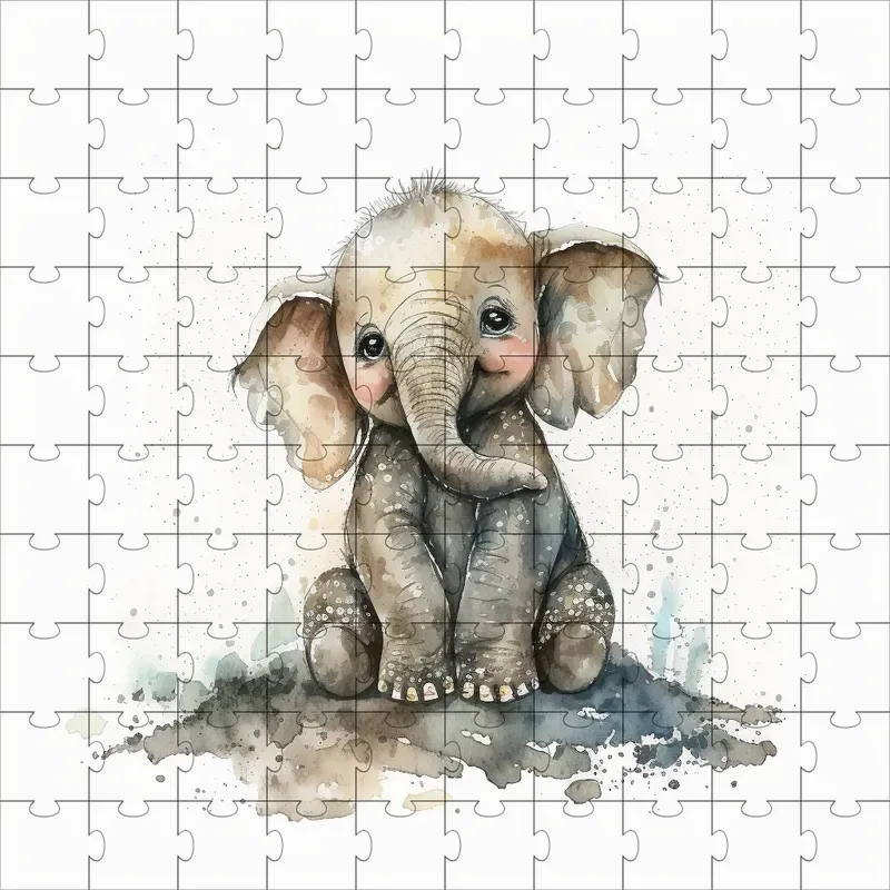 Animal Babies With Various Expressions