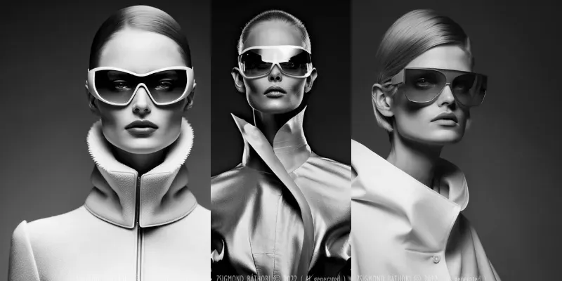 High Fashion Portraits generated by undefined