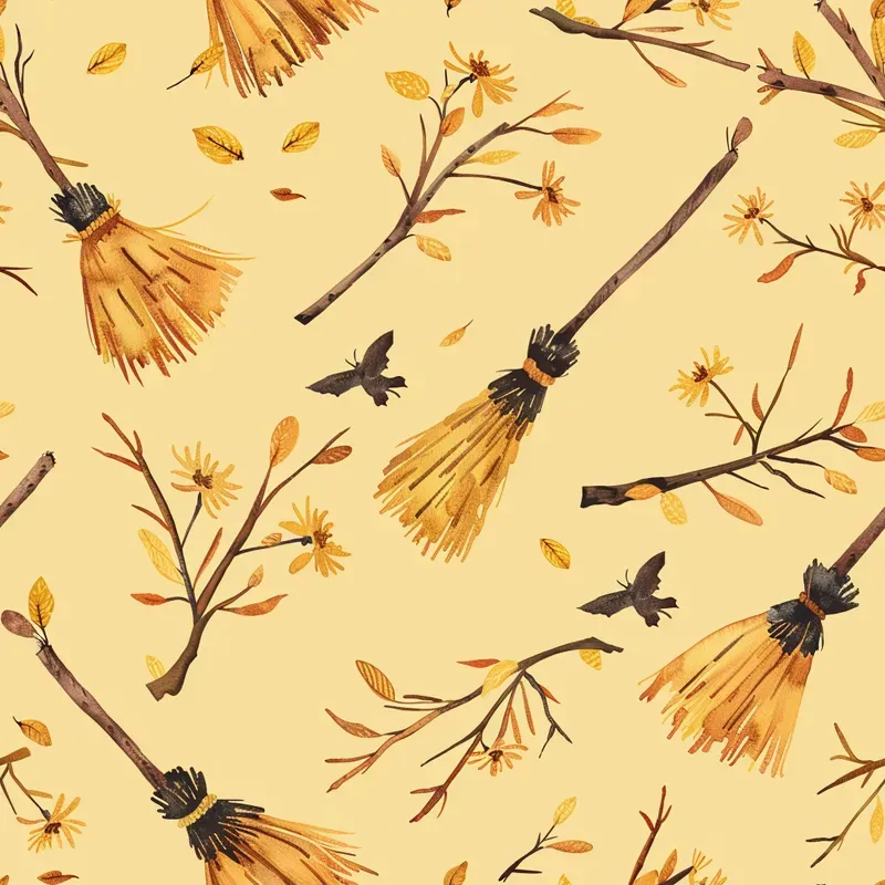 Halloween Seamless Patterns