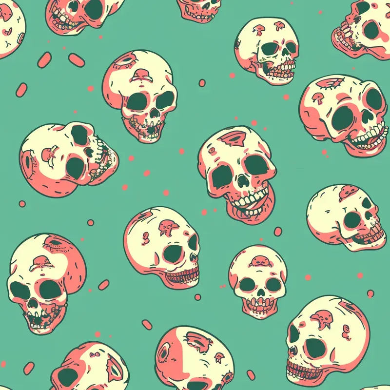 Halloween Seamless Patterns