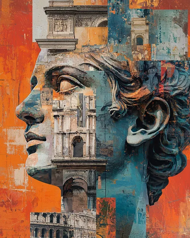 Vintage Travel Collage Posters