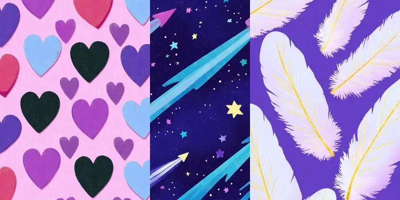 Seamless Pattern Designs generated by undefined