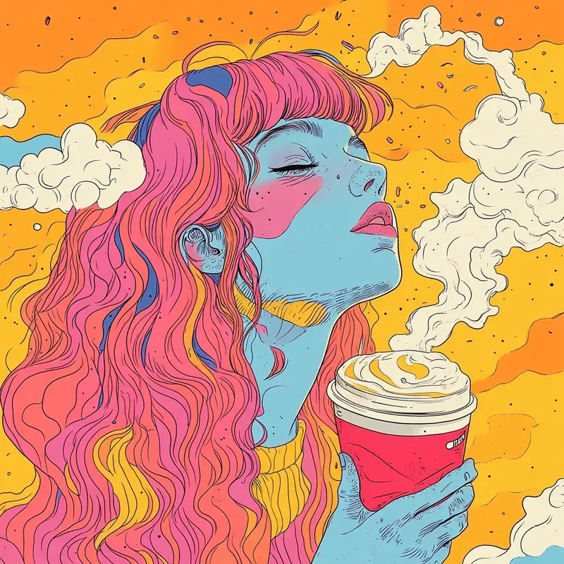 Psychedelic Cosmic Style Dreamscapes
