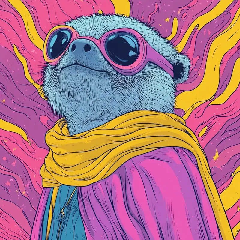 Psychedelic Cosmic Style Dreamscapes