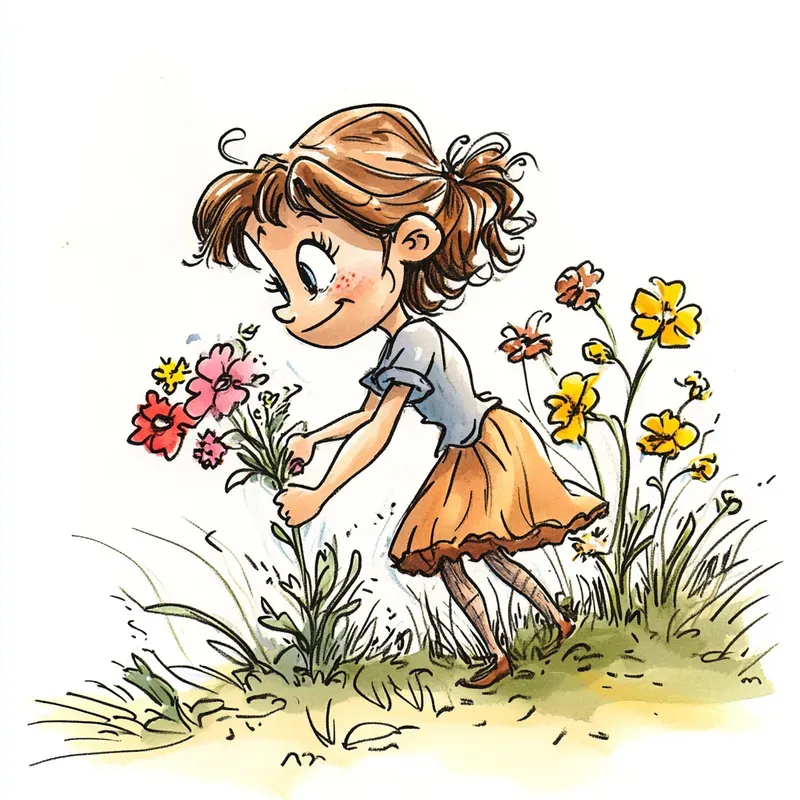Whimsical Moments Illustrations