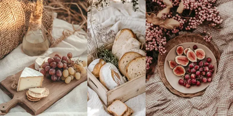 Boho Picnic Photographs generated by undefined