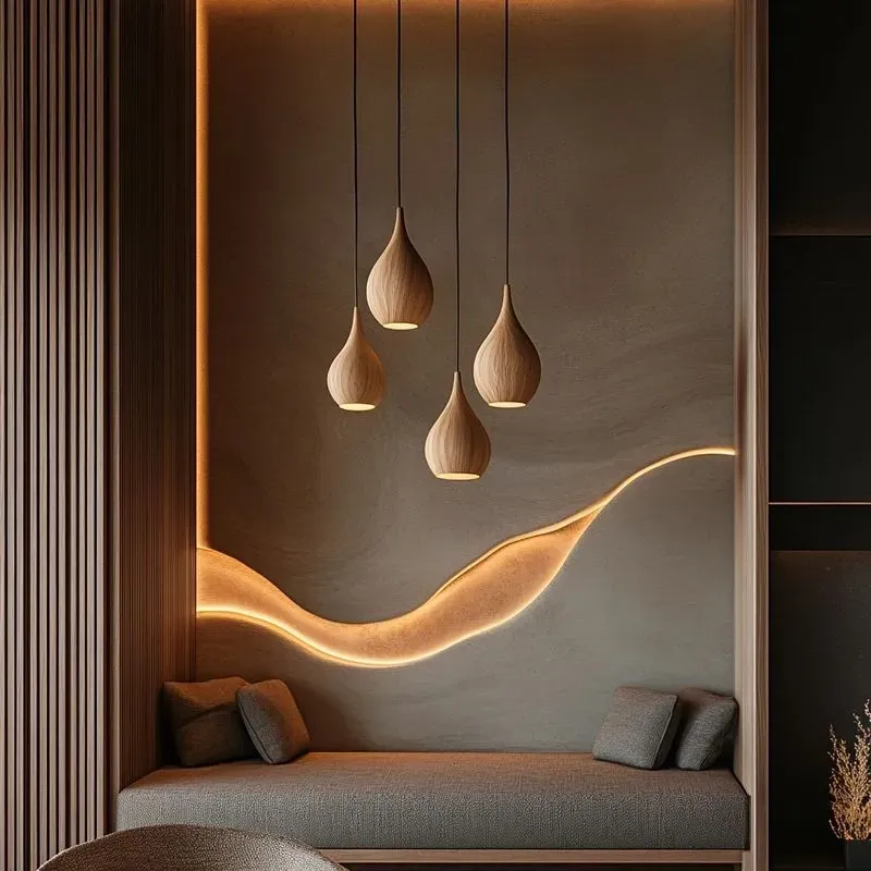 Modern Simplicity Wood Interior Details