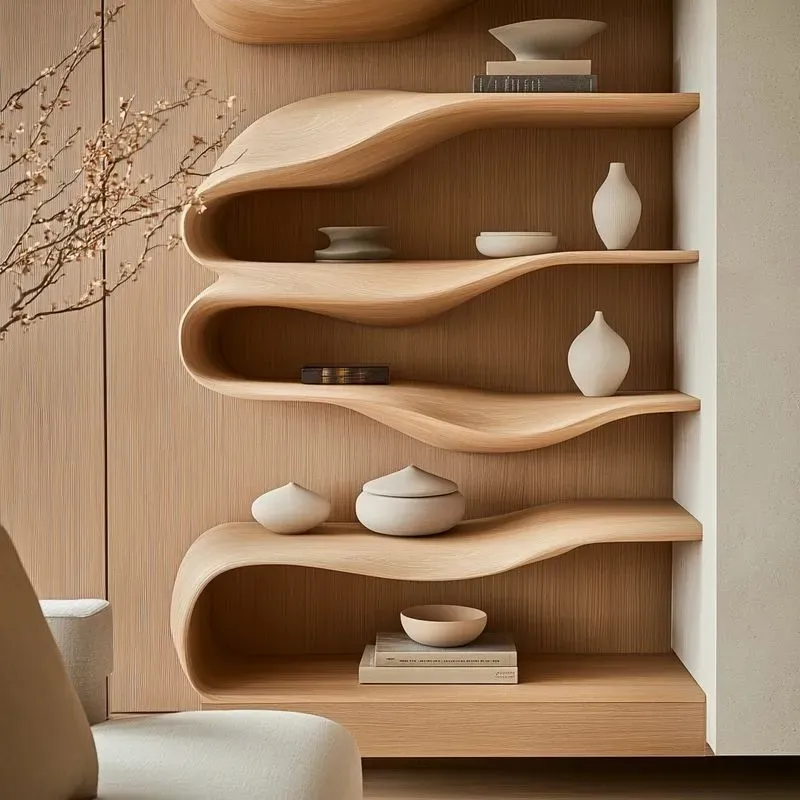 Modern Simplicity Wood Interior Details