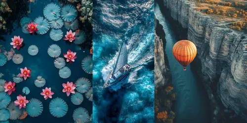 Drone Photography Of Actions And Natures generated by midjourney