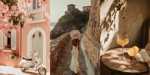 Italian Inspired Instagram Photographs generated by midjourney