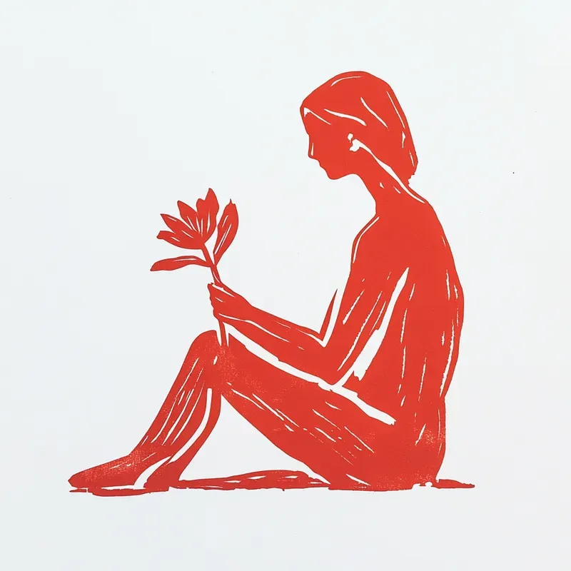 Minimal Linocut Clipart