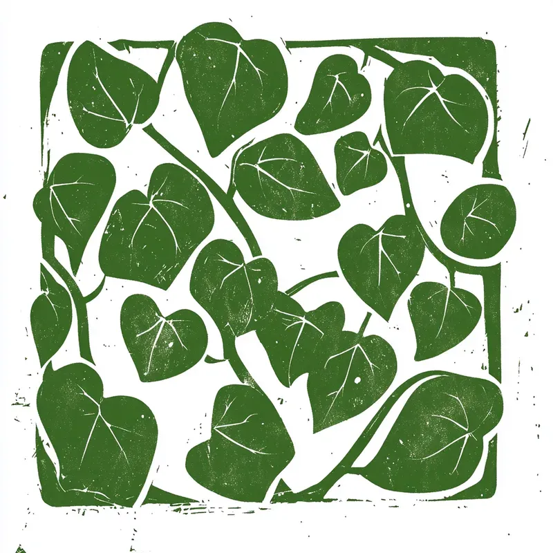 Minimal Linocut Clipart