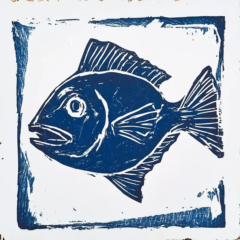 Minimal Linocut Clipart