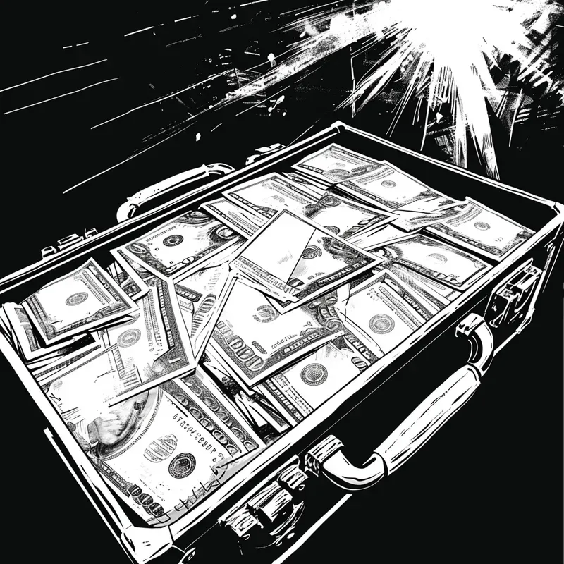 Black And White Noir Comic