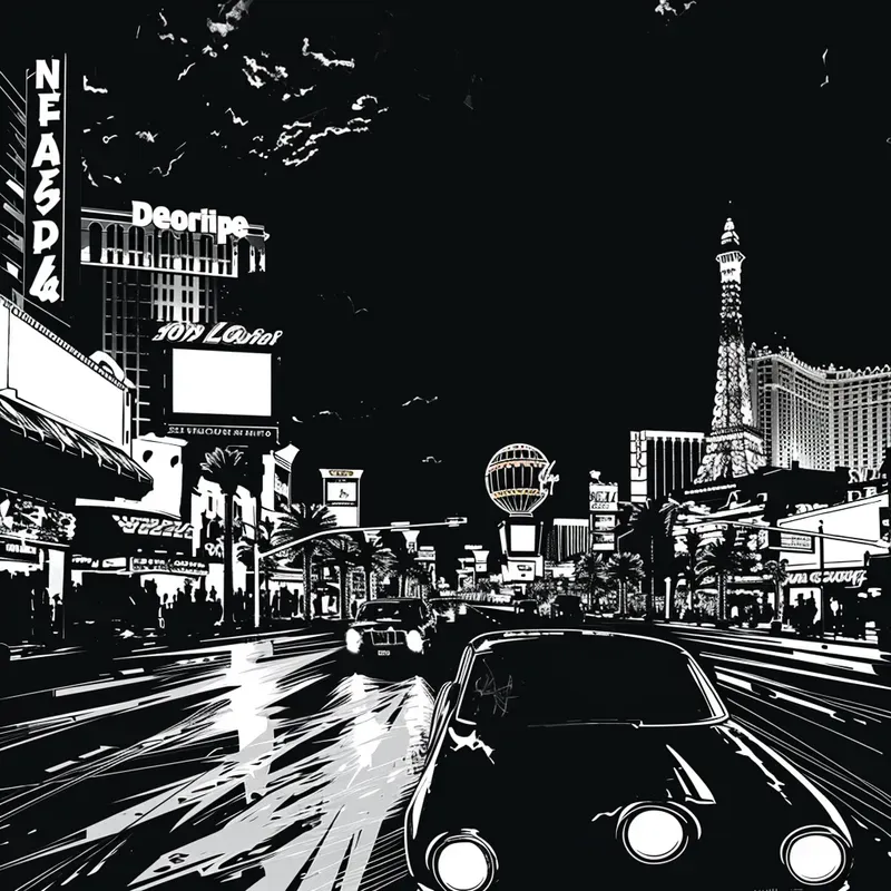 Black And White Noir Comic