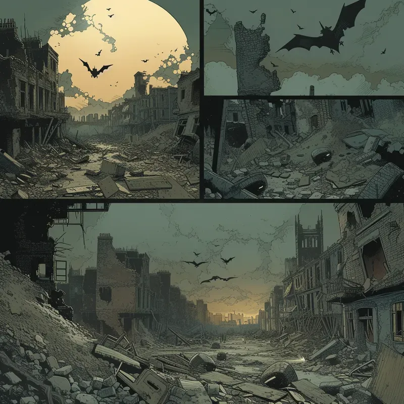 Dark Comic Pages