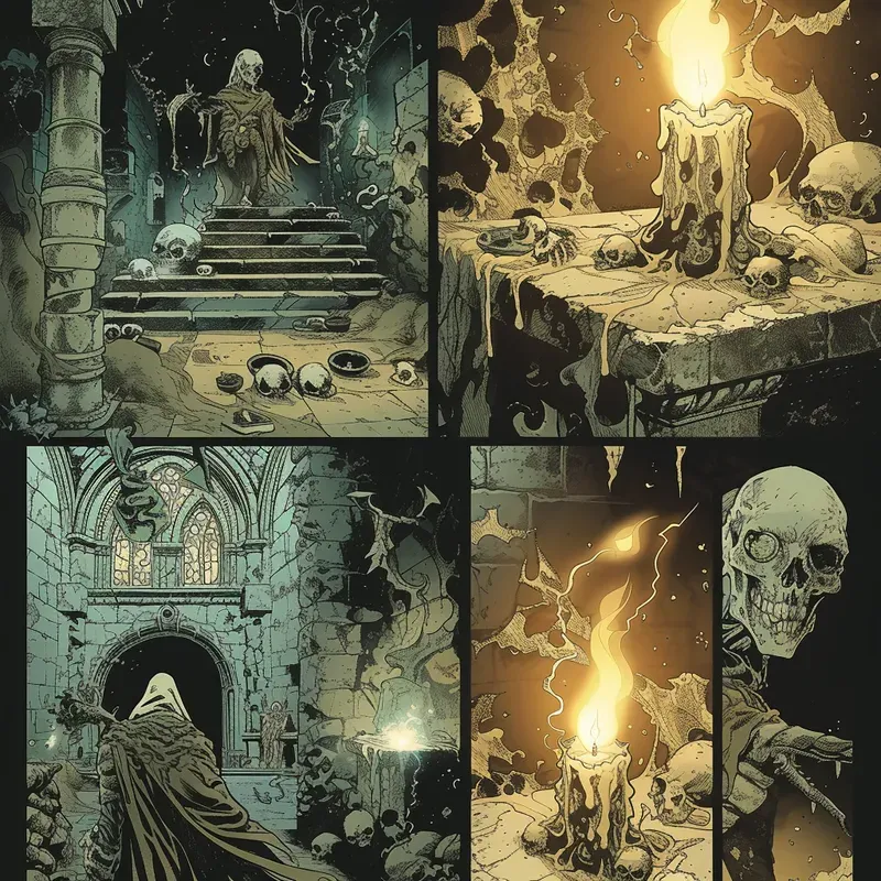Dark Comic Pages