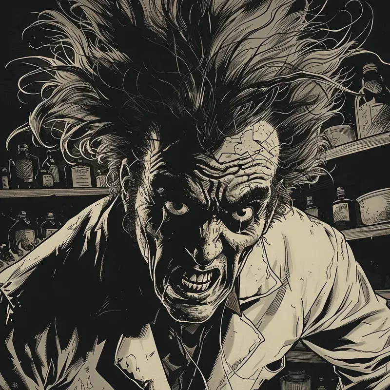 Terror Comic Illustrations