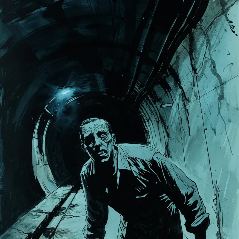 Terror Comic Illustrations