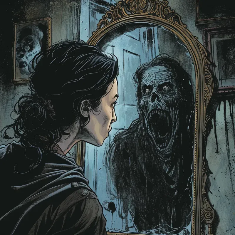 Terror Comic Illustrations