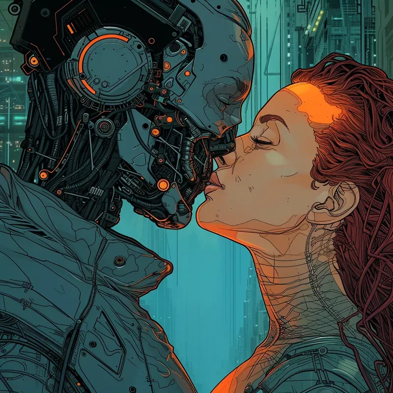 Scifi Comic Illustrations