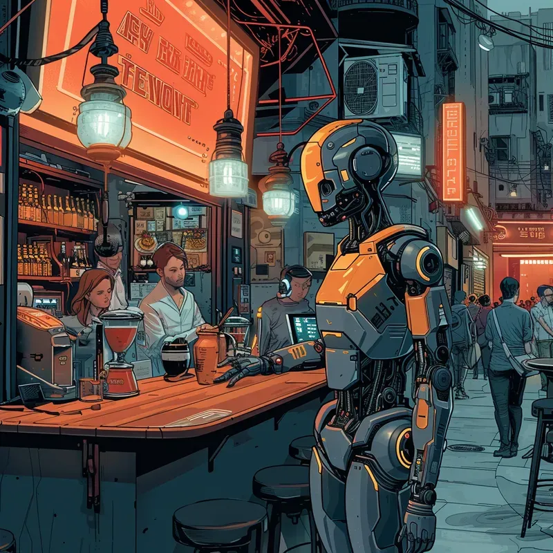 Scifi Comic Illustrations