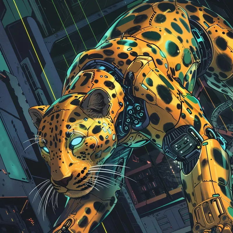 Vibrant Scifi Comic Illustrations