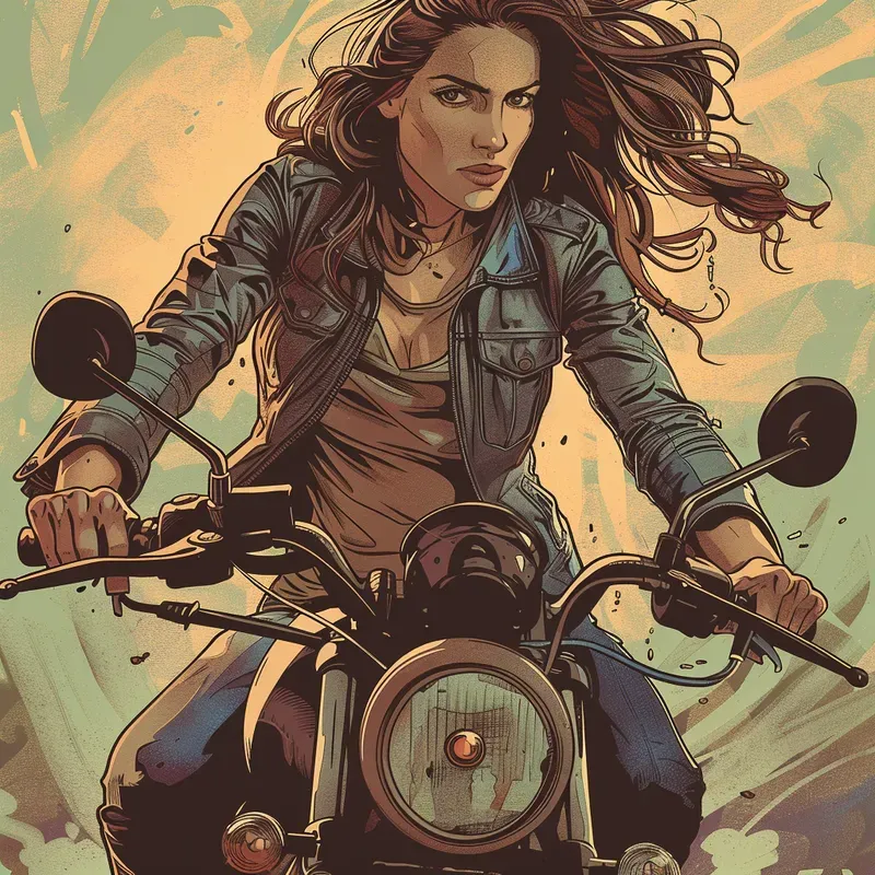 Realistic Adventure Comic Illustrations