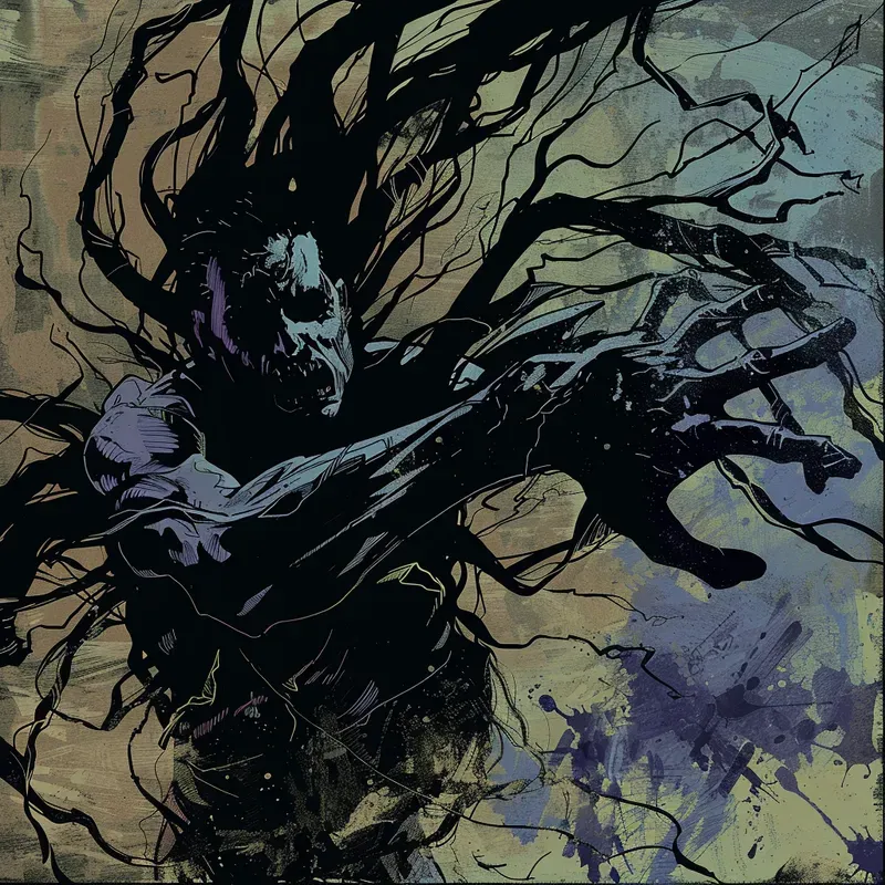 Dark Horror Comic Characters