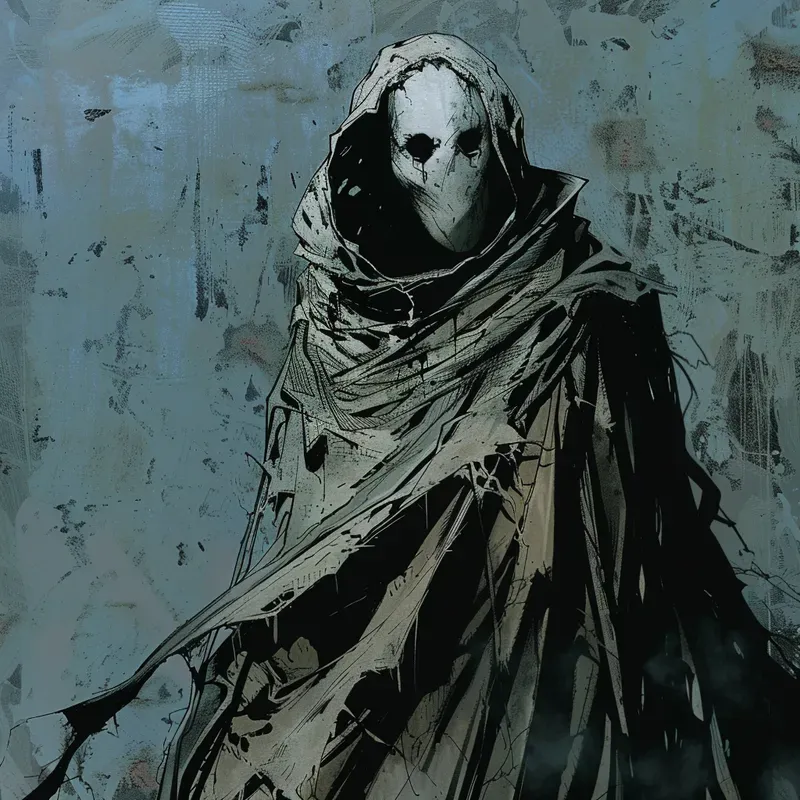 Dark Horror Comic Characters