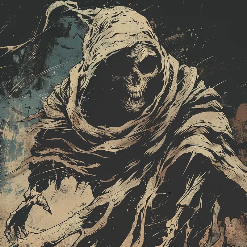 Dark Horror Comic Characters