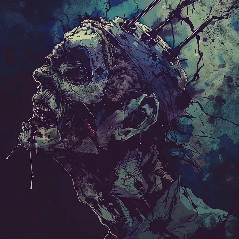 Dark Horror Comic Characters