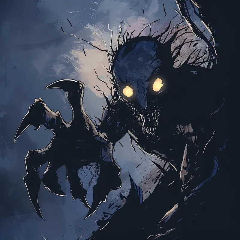 Dark Horror Comic Characters