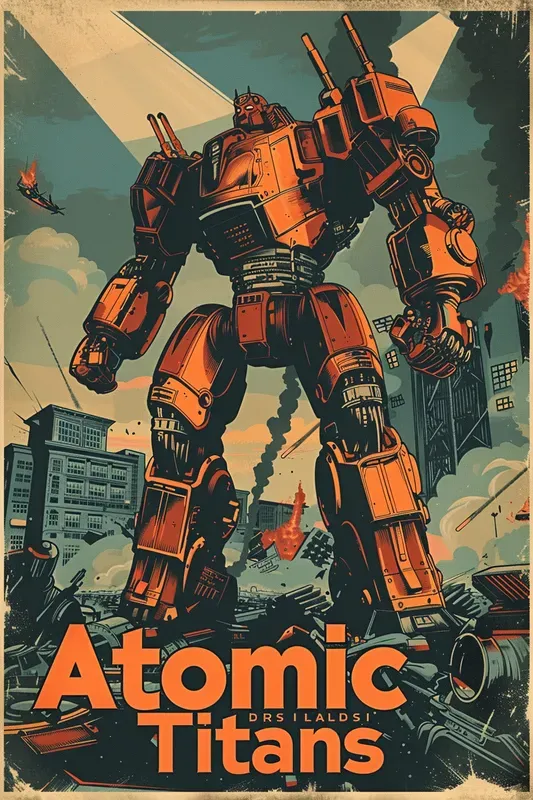 1940s Retro Scifi Posters
