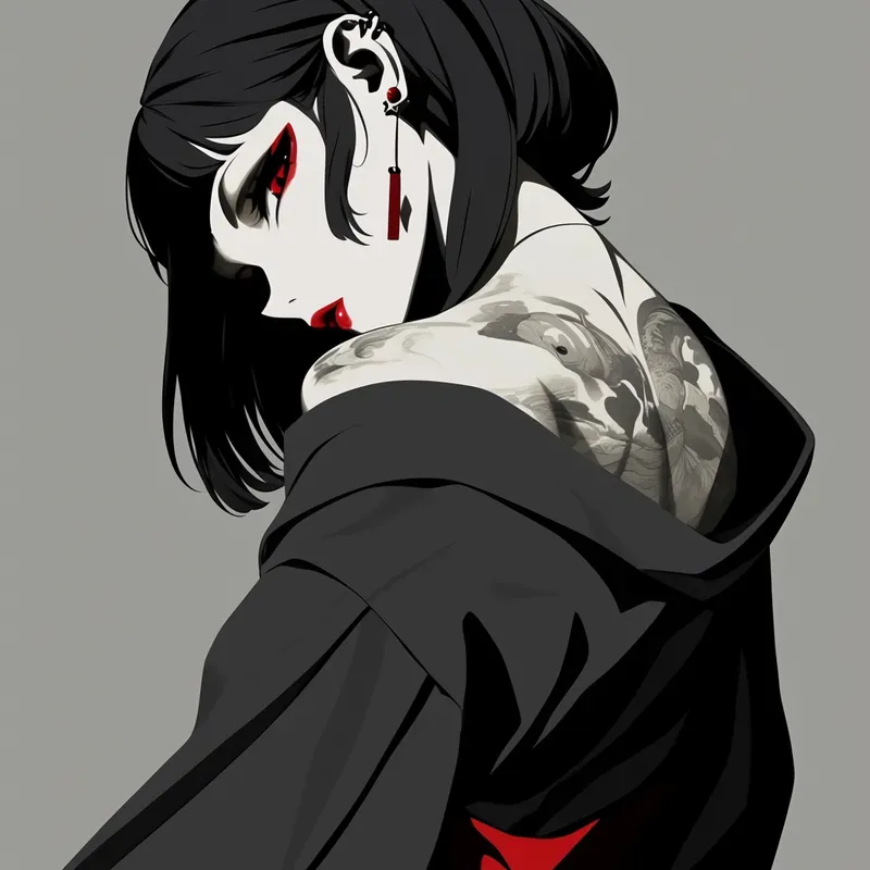 Anime Gothic Characters