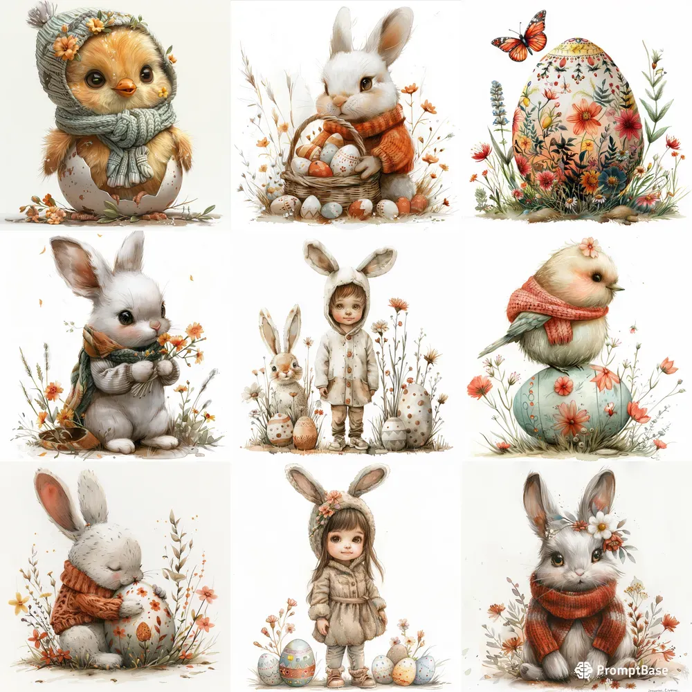 Springtime Easter Portraits