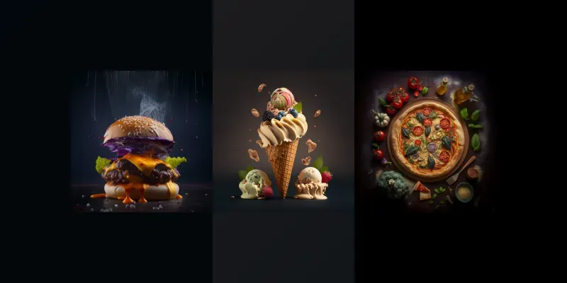 Michelin Star Food Plates generated by undefined