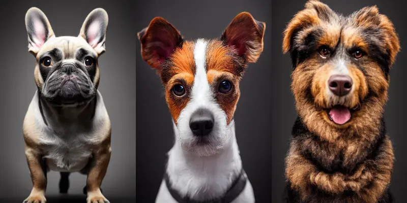 Photorealistic Dog generated by undefined