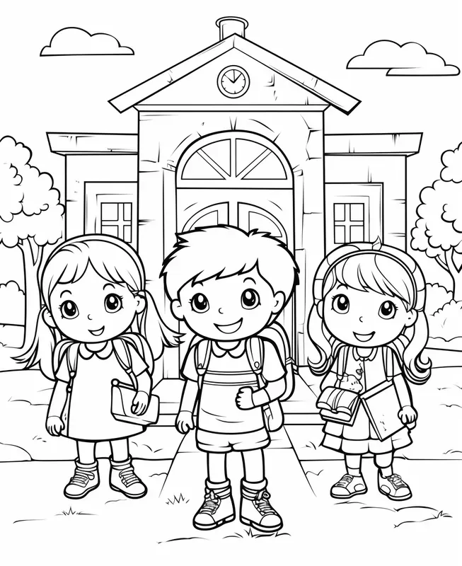 Cute Coloring Pages For Kids Toddlers