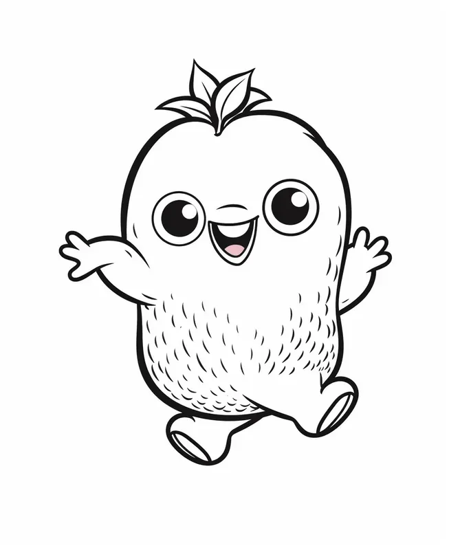 Cute Coloring Pages For Kids Toddlers
