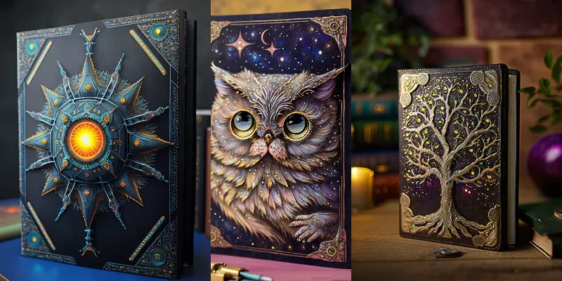Magic Journals And Grimoires generated by undefined
