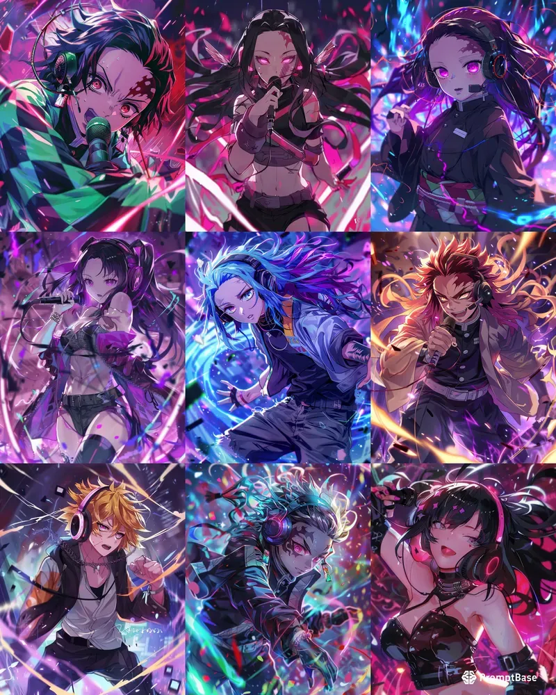 Demon Slayer Nightcore Vibes