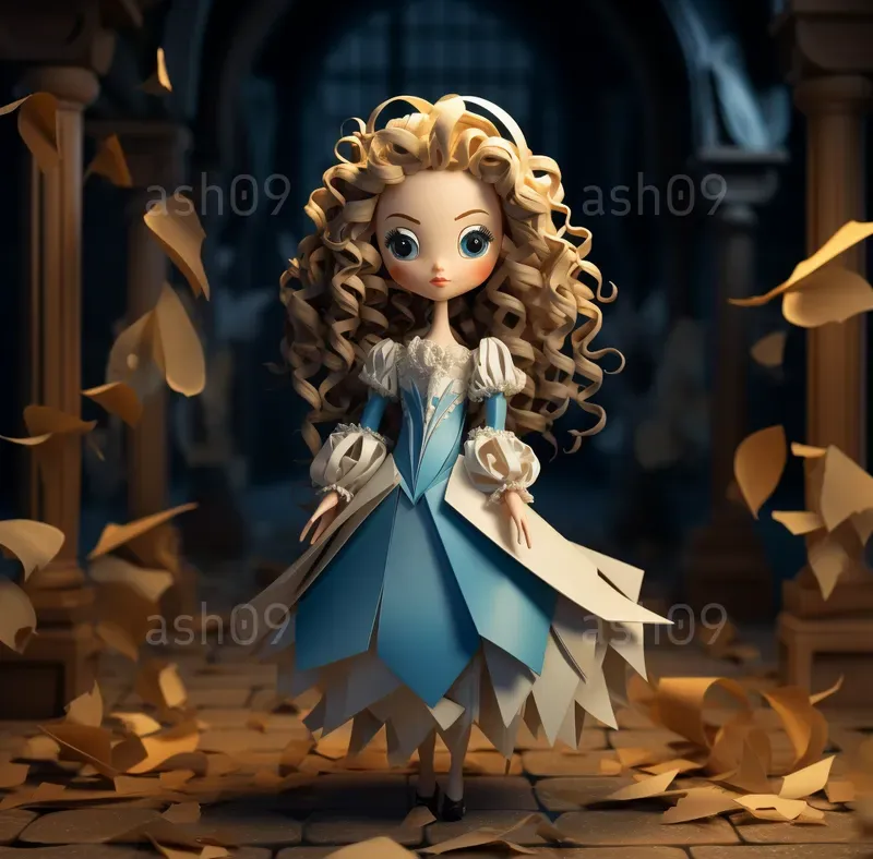 Paper Doll Sculptures