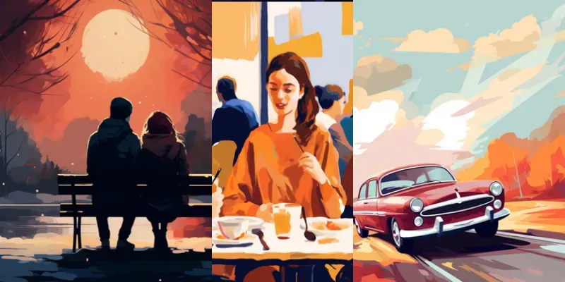 Digital Paintings generated by undefined