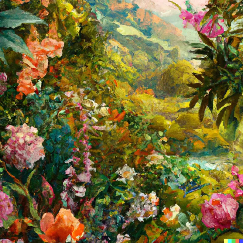 Beautiful Flower Landscapes
