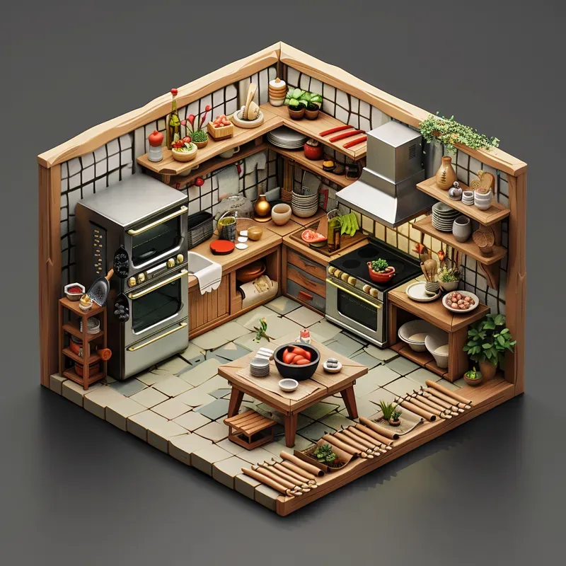 Isometric Scenes