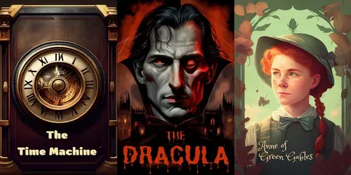 Stunning Book Covers generated by midjourney